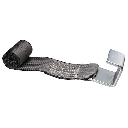 Us Cargo Control BlackLine 4" x 5' Roll Off Container Winch Strap BL405RO